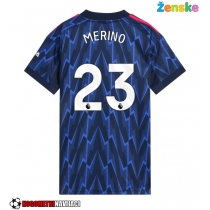 Ženske Nogometnih dresov Arsenal Mikel Merino #23 Gostujoči 2025-26 Kratki rokavi